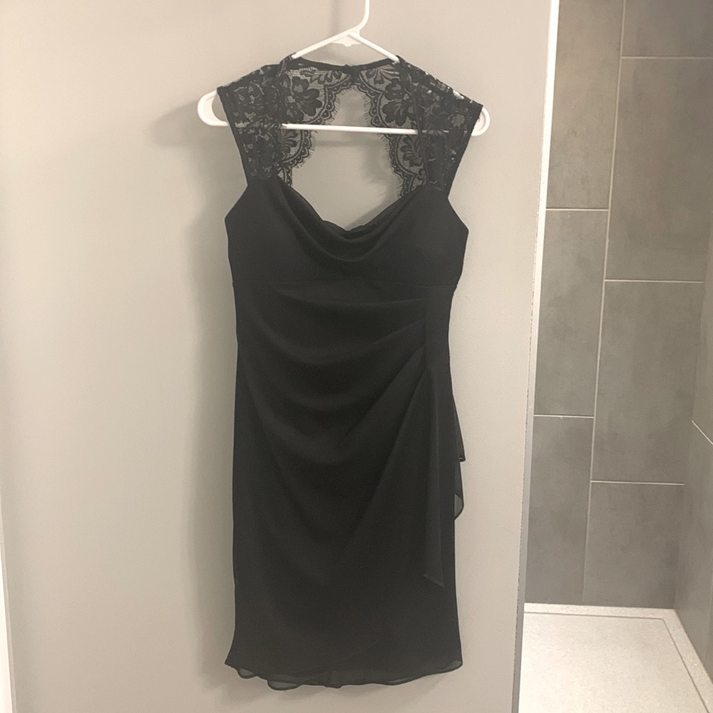 Black cocktail dress. Size 4